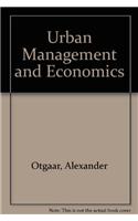 Urban Management and Economics