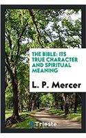 The Bible