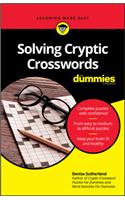 Solving Cryptic Crosswords For Dummies
