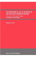 Economics as a Science of Human Behaviour