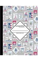Composition Notebook Graph Paper 5x5