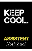 Keep Cool Assistent Notizbuch