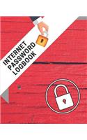 Internet Password Logbook: Keep track of: usernames, passwords, web addresses in one location. Very Easy to Use Personal Internet Address & Password Log Book.