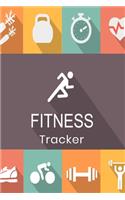 Fitness Tracker: Workout Planner and Diet Log Book, Weight Loss Tracker with Meal Planner Designed to Help You Live Your Healthiest Life, Track Your Goals, Workout, 