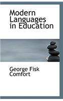 Modern Languages in Education
