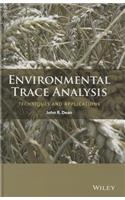 Environmental Trace Analysis