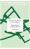 Writing Australian Unsettlement
