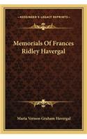 Memorials Of Frances Ridley Havergal