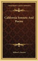 California Sonnets and Poems