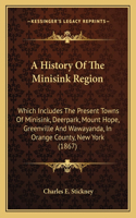 A History Of The Minisink Region