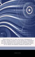 Articles on Prime Ministers of Libya, Including: Muammar Al-Gaddafi, Shukri Ghanem, List of Heads of Government of Libya, Umar Mustafa Al-Muntasir, Imbarek Shamekh, Baghdadi Mahmudi, Muhammad AZ-Za(English)