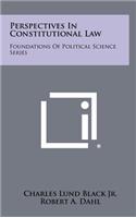 Perspectives in Constitutional Law