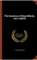 The Questions of King Milinda, Part I SBE35
