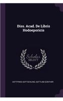 Diss. Acad. de Libris Hodoeporicis