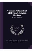 Communist Methods of Infiltration (education) Hearings: Pt. 3, pp. 977-1072