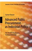 Advanced Public Procurement as Industrial Policy