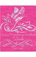 Cursive Handwriting Workbook for Girls
