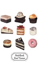 Notebook Journal Dot-Grid, Graph, Lined, Blank No Lined: Desserts: Small Pocket Notebook Journal Diary, 120 Pages, 5.5- X 8.5- (Blank Notebook Journal