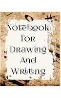 Notebook For Drawing And Writing