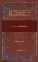 Coptic-Latin Lexicon