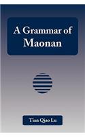 Grammar of Maonan
