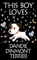 This Boy Loves Dandie Dinmont Terrier Notebook