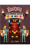 Minotaur COLORING BOOK FOR KIDS