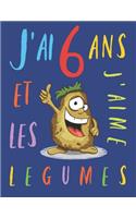 J'ai 6 ans et j'aime les légumes