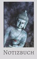 Notizbuch Buddha: 120 Seiten / dot grid / Punkteraster / DIN A5 (6x9) / ideal als Notizbuch, Tagebuch, Dankbarkeitsjournal / Buddha Geschenkbuch #16