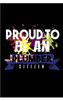 Proud to be an plumber citizen: Notebook - Journal - Diary - 110 Lined pages - 6 x 9 in - 15.24 x 22.86 cm - Doodle Book - Funny Great Gift