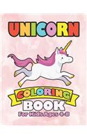 Unicorn Coloring Book for Kids Ages 4-8: Unicorns Magical Rainbow Gifts for Kids on Christmas Birthday