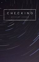 Checking Account Ledger: 6 Column Simple Checkbook Register Checking Account Log Book Balance Tracker Check & Debit Card Register - Stylish Lined Finance Management Notebook