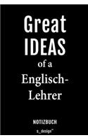 Notizbuch für Englisch-Lehrer