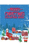 Merry Christmas Coloring Book: christmas coloring books for 7 year old. 50 Pages 8.5"x 11"