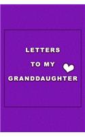 Letters to my Granddaughter