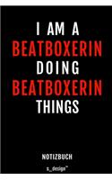 Notizbuch für Beatboxerin