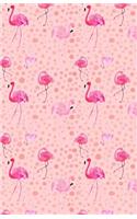 Flamingo Journal Notebook - Dot Grid