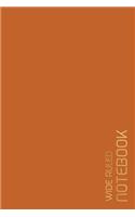 Wide Ruled Notebook