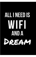 All I Need Is Wifi and a Dream