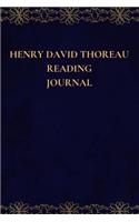 Henry David Thoreau Reading Journal