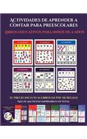Libros educativos para niños de 2 años (Actividades de aprender a contar para preescolares): Un libro de actividades para aprender a contar para niños en edad preescolar/de infantile.(11 Libros Educativos Para Niños de 2 Años)