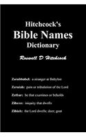Hitchcock's Bible Names Dictionary