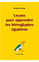 Lecons Pour Apprendre Les Hieroglyphes Egyptiens