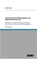 Soziolinguistische Überlegungen zum Phänomen Bastian Sick