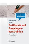Testtheorie Und Fragebogenkonstruktion