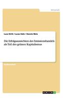 Erfolgsaussichten des Emissionshandels als Teil des grünen Kapitalismus