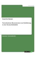 Verschiedene Rezensionen zur Einführung in die Deutschdidaktik