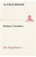 Brehm's Tierleben: Die Säugethiere 1(German)