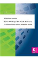 Stakeholder Support in Family Businesses