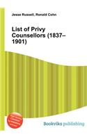 List of Privy Counsellors (1837-1901)